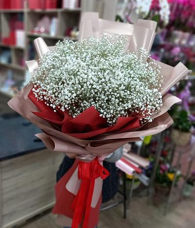 Букет цветов из: Гипсофила в Мордово