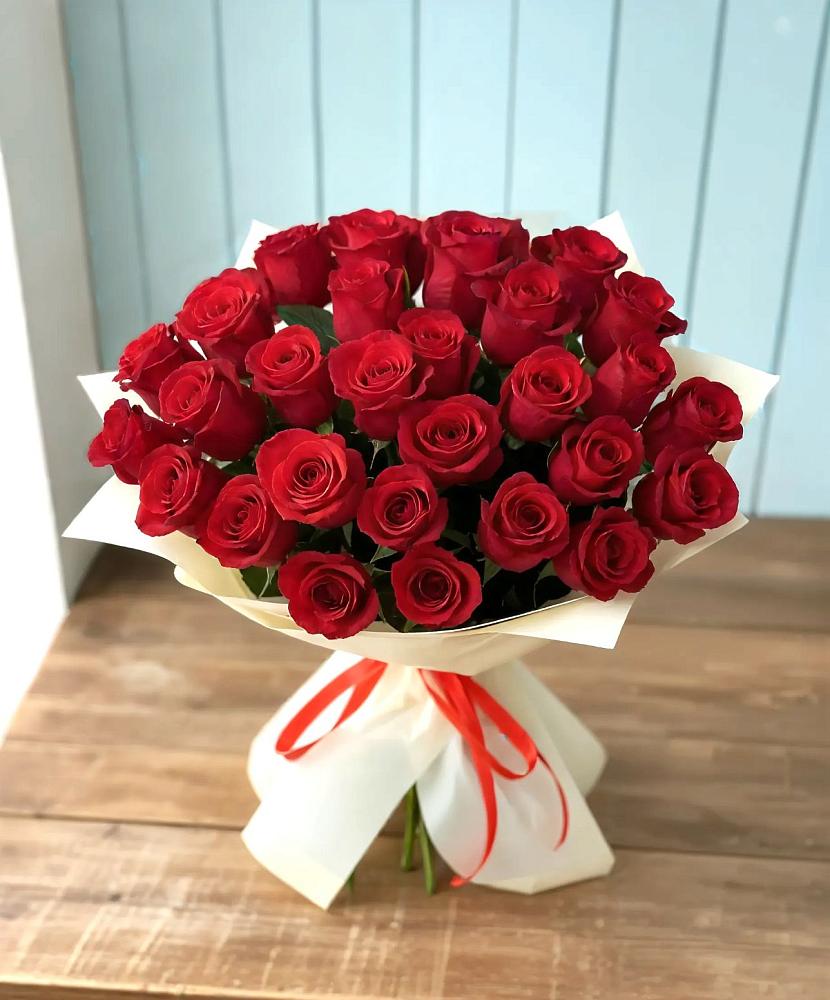 Букет 29 Красных роз в Мордово