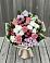 Букет цветов из: Альстромерии, Гвоздики, Розы и Хризантемы в Мордово