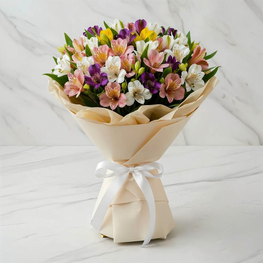 Букет цветов из: Альстромерии в Мордово