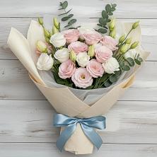 Букет цветов из:  Лизиантусы в Мордово