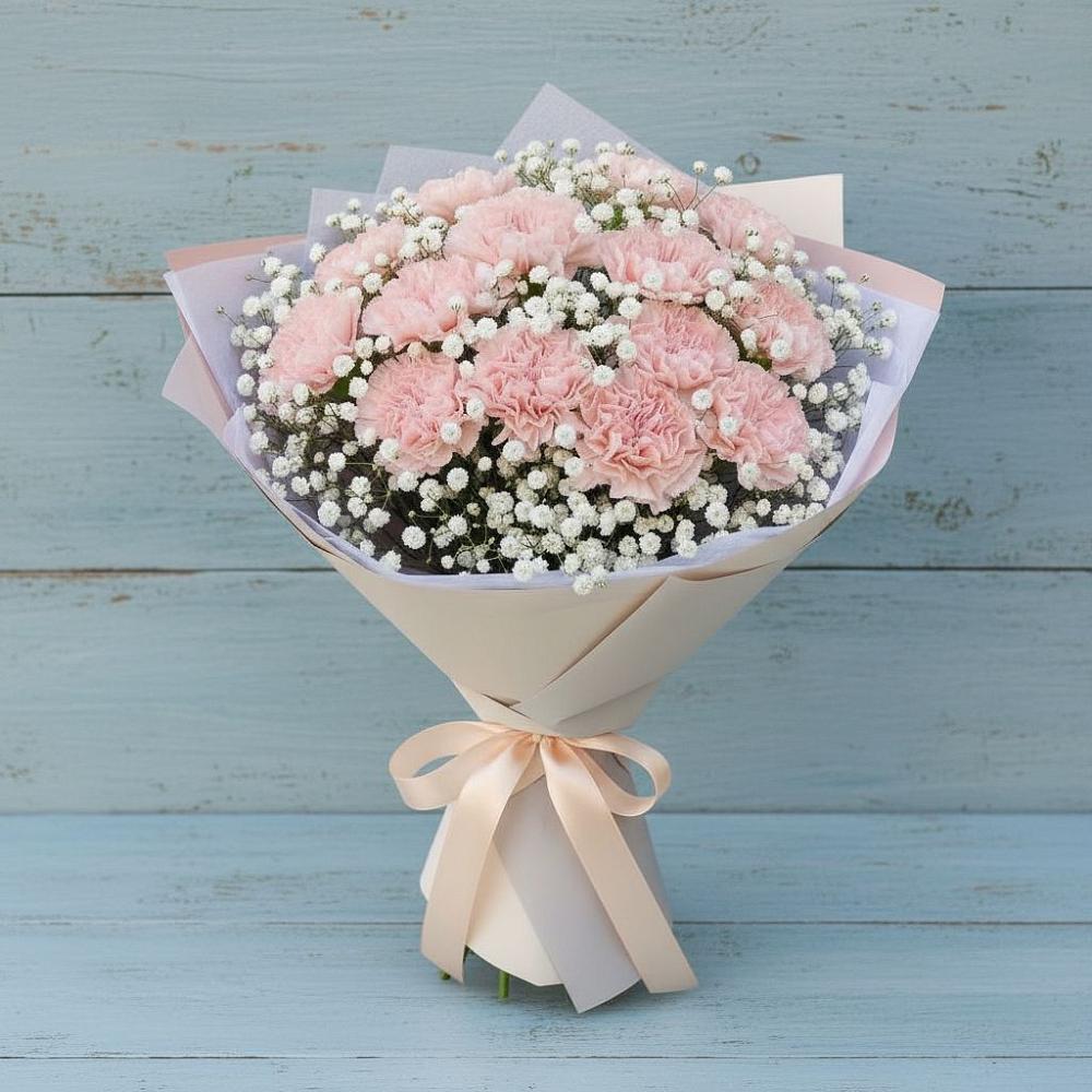 Букет цветов из: Гвоздики в Мордово