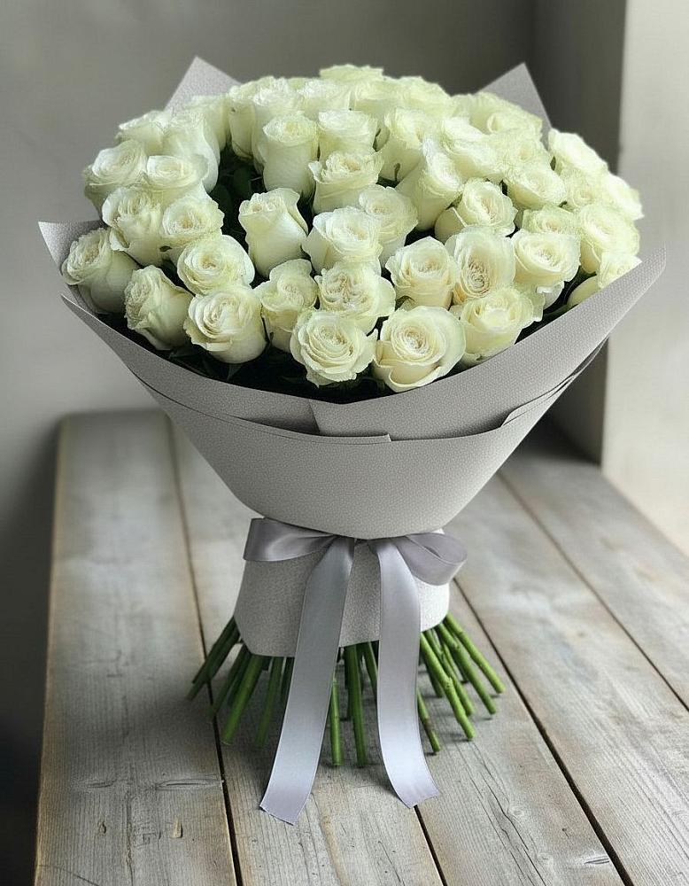 Букет 35 Белых роз в Мордово