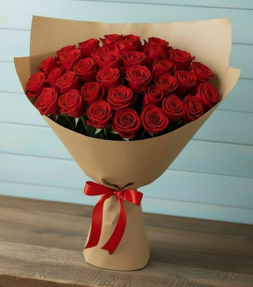 Букет Красные розы Милано в Мордово