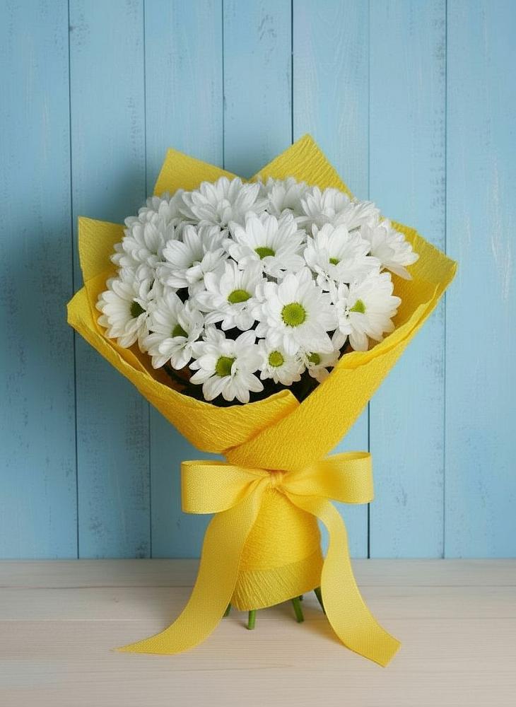 Букет цветов из: Хризантемы в Мордово