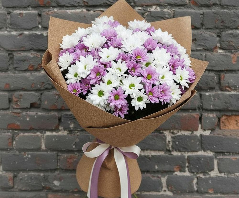 Букет цветов из: Хризантемы в Мордово